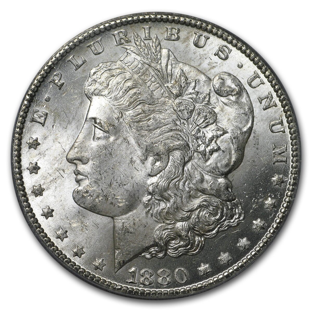 1880-CC Morgan Dollar MS-63 PCGS (GSA)