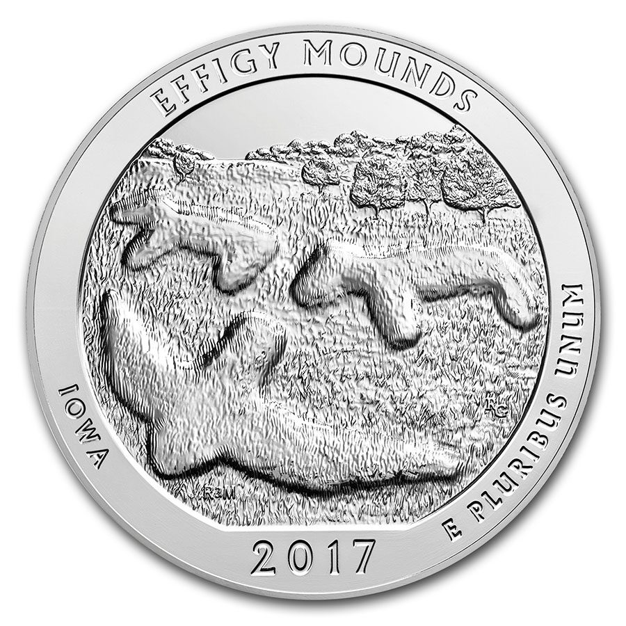2017-P ATB Quarter Effigy Mounds National Monument BU
