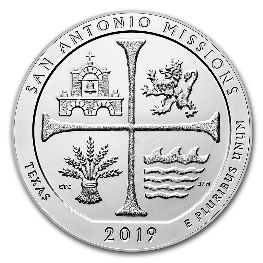 2019-S ATB Quarter San Antonio National Historical Park BU