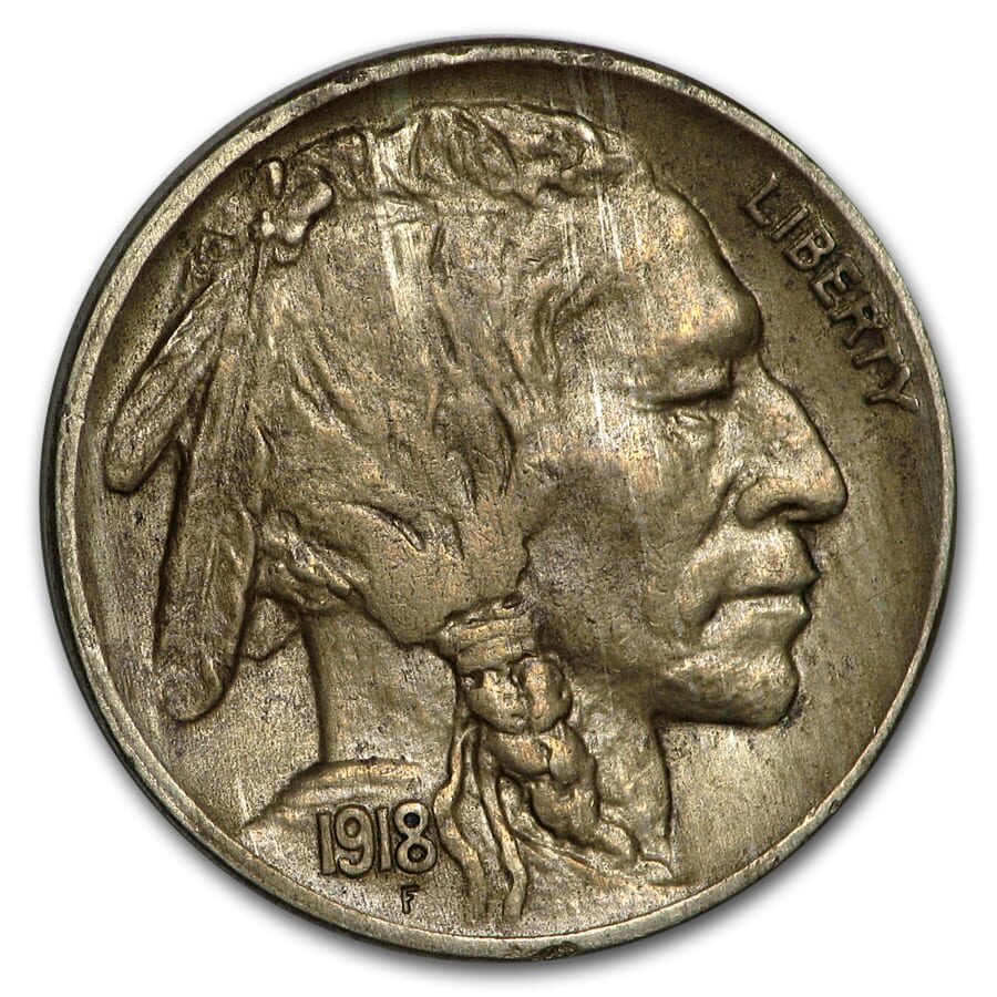 1918 Buffalo Nickel BU