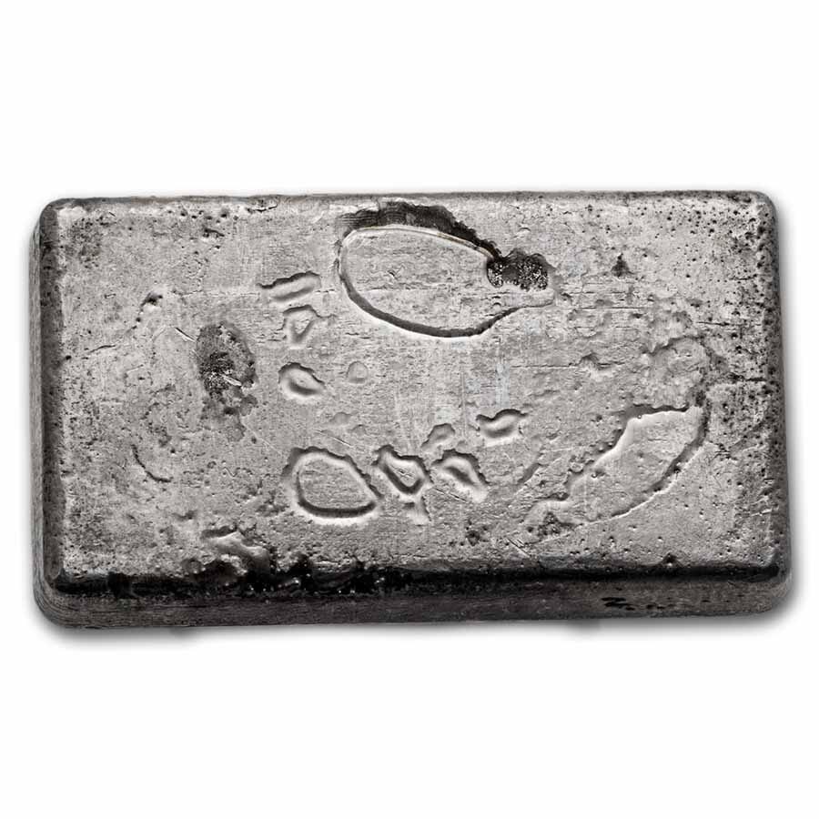 10 oz Silver Bar - Engelhard (3rd Series, Cast Poured)