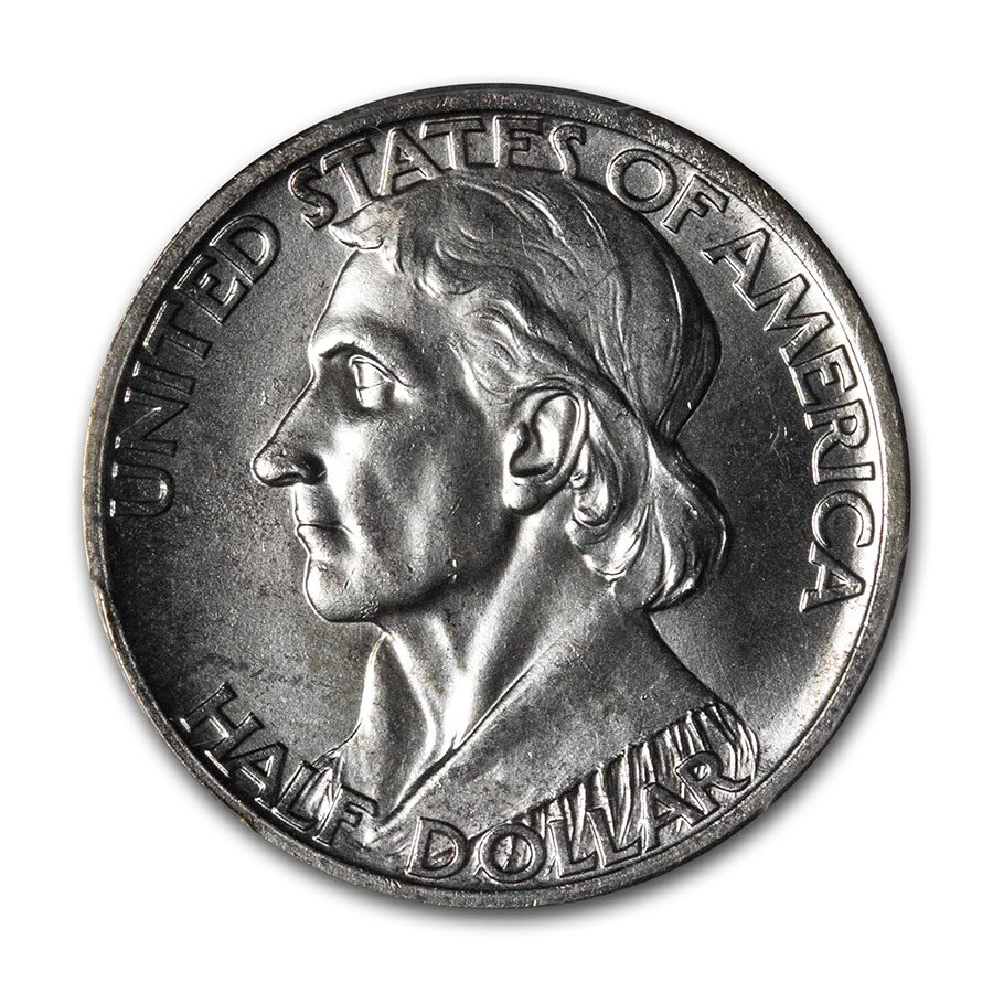 1935/34 Boone Commemorative Half Dollar MS-64 PCGS