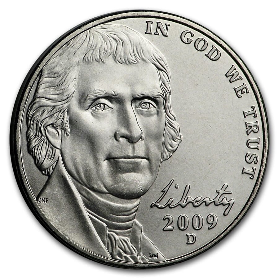 2009-D Jefferson Nickel BU