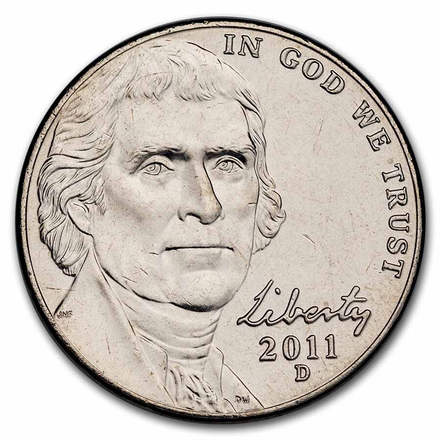 2011-D Jefferson Nickel BU