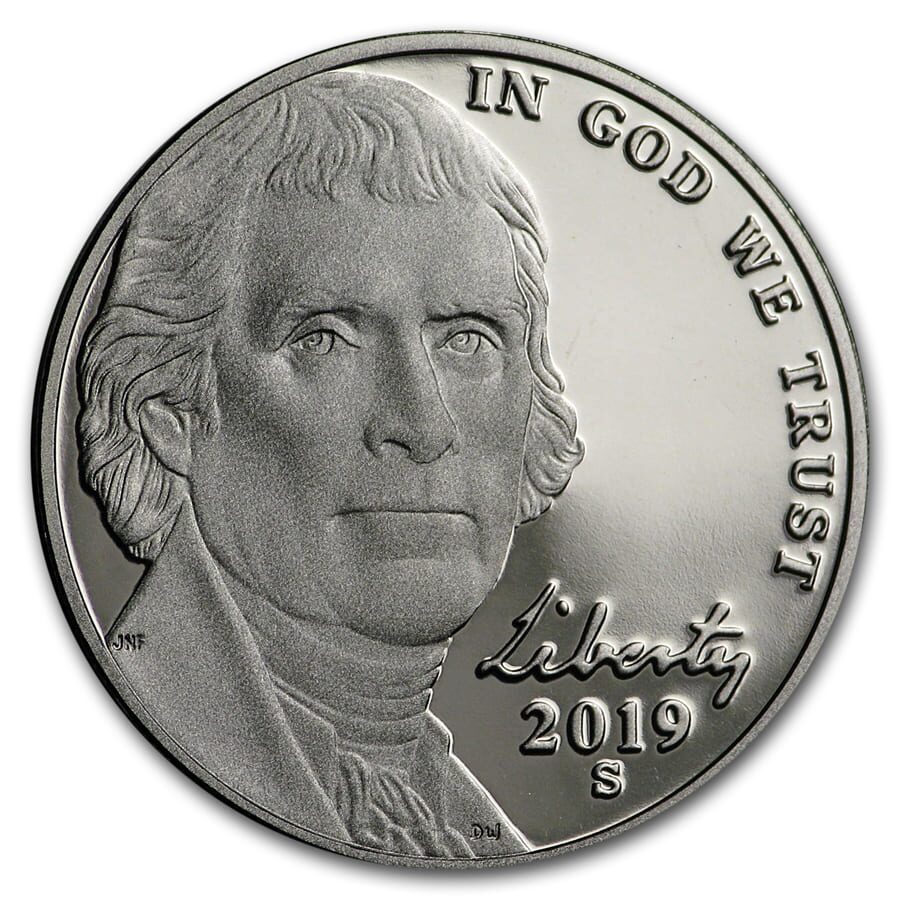 2019-S Jefferson Nickel Gem Proof