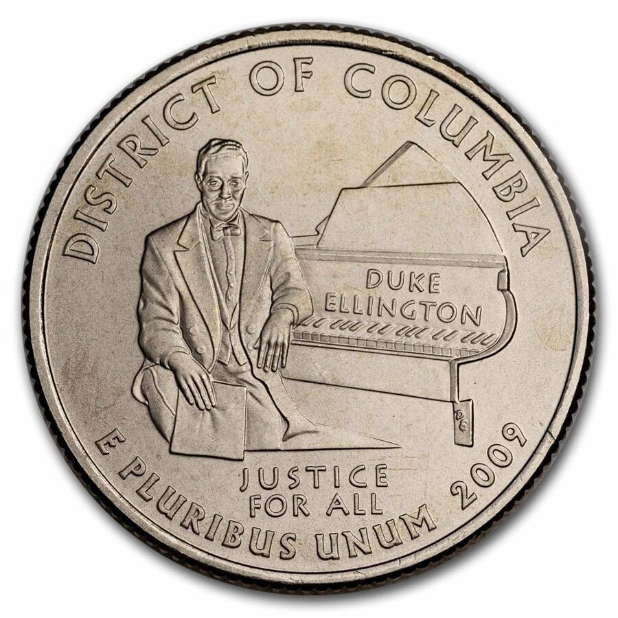 2009-P District of Columbia Quarter BU