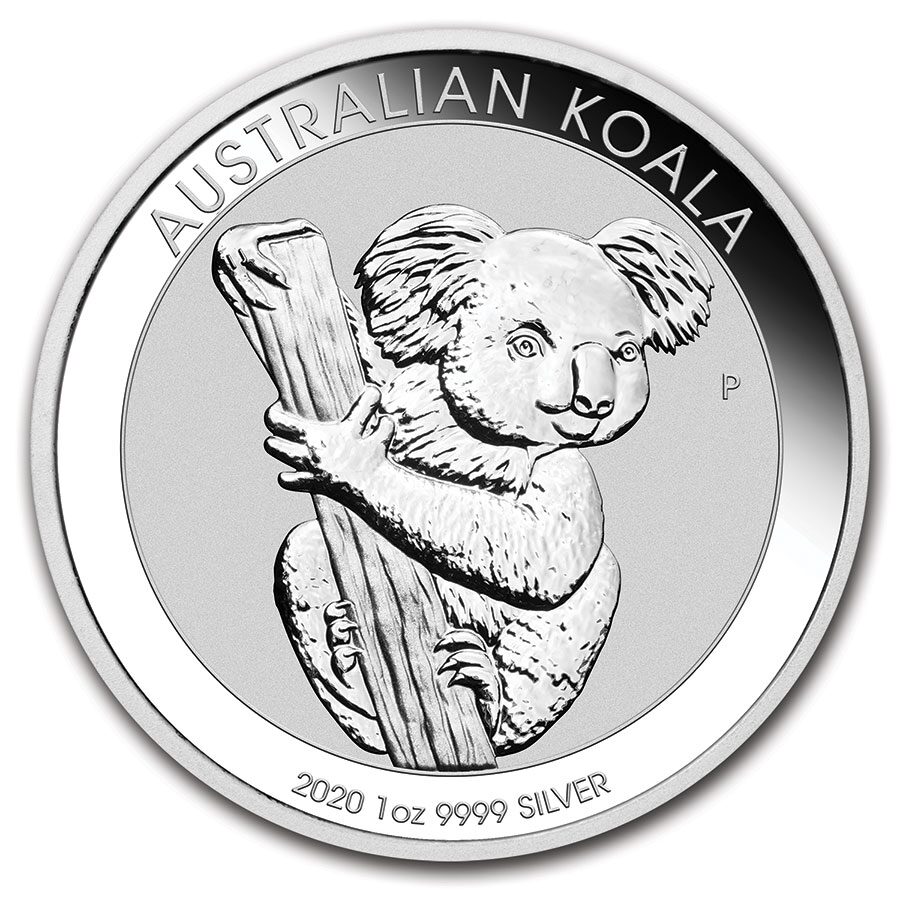 2020 Australia 1 oz Silver Koala MS-70 PCGS (FirstStrike®)