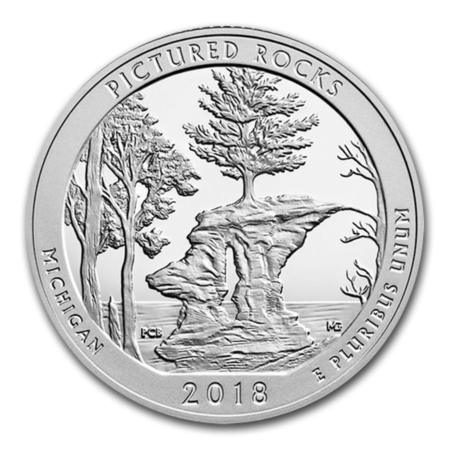 2018-S ATB Quarter Pictured Rocks National Lakeshore Proof