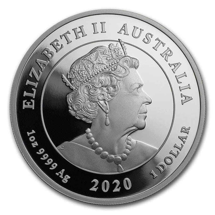2020 Australia 1 oz Silver One Love Proof
