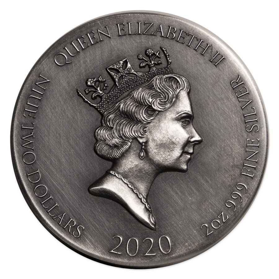 2020 2 oz Silver Coin - Biblical Series (The Fiery Furnace)