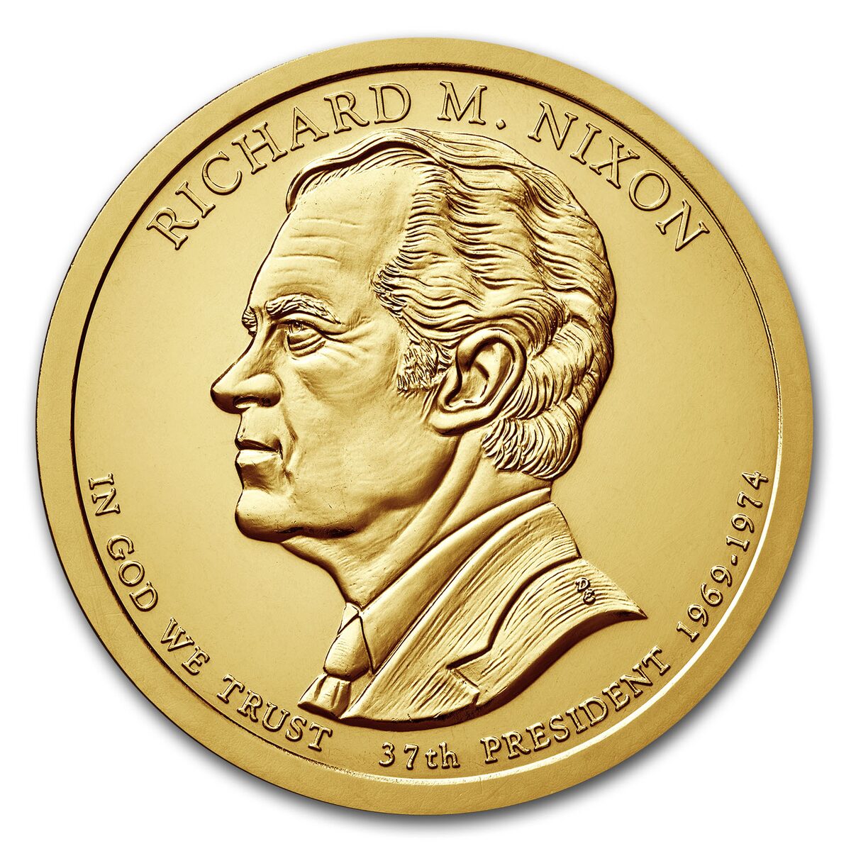 2016-D Richard Nixon Presidential Dollar BU