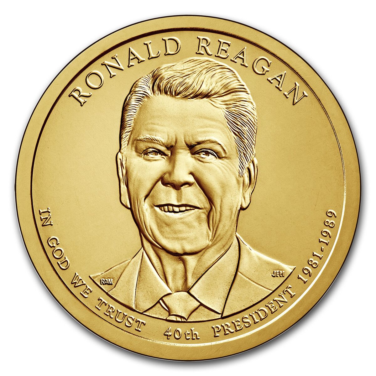 2016-D Ronald Reagan Presidential Dollar BU