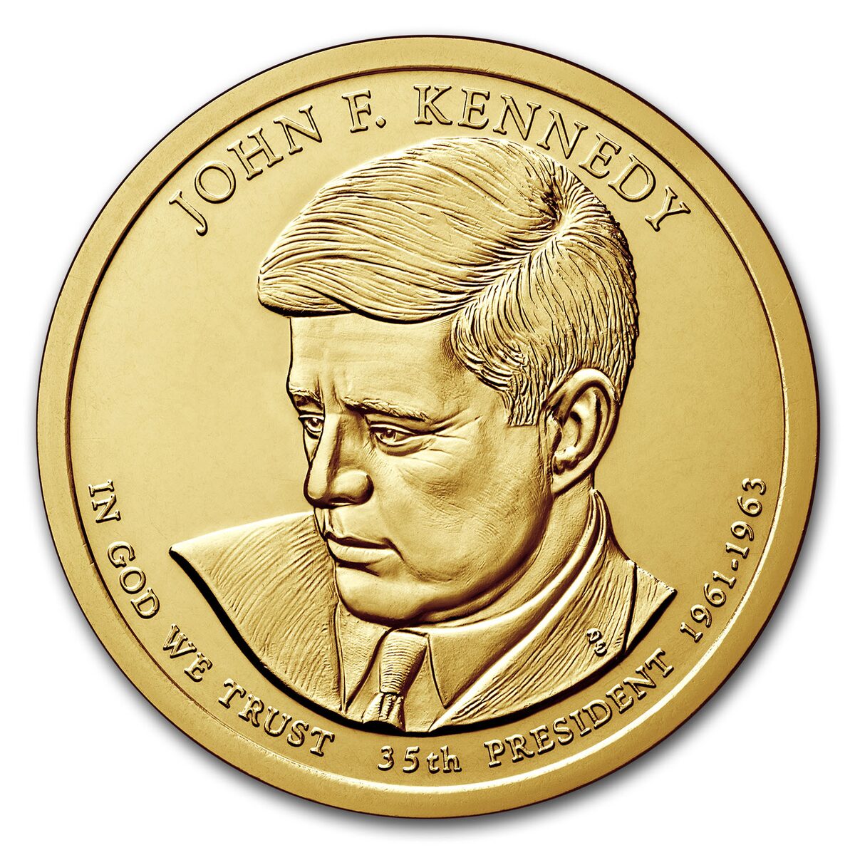 2015-P John F. Kennedy Presidential Dollar BU
