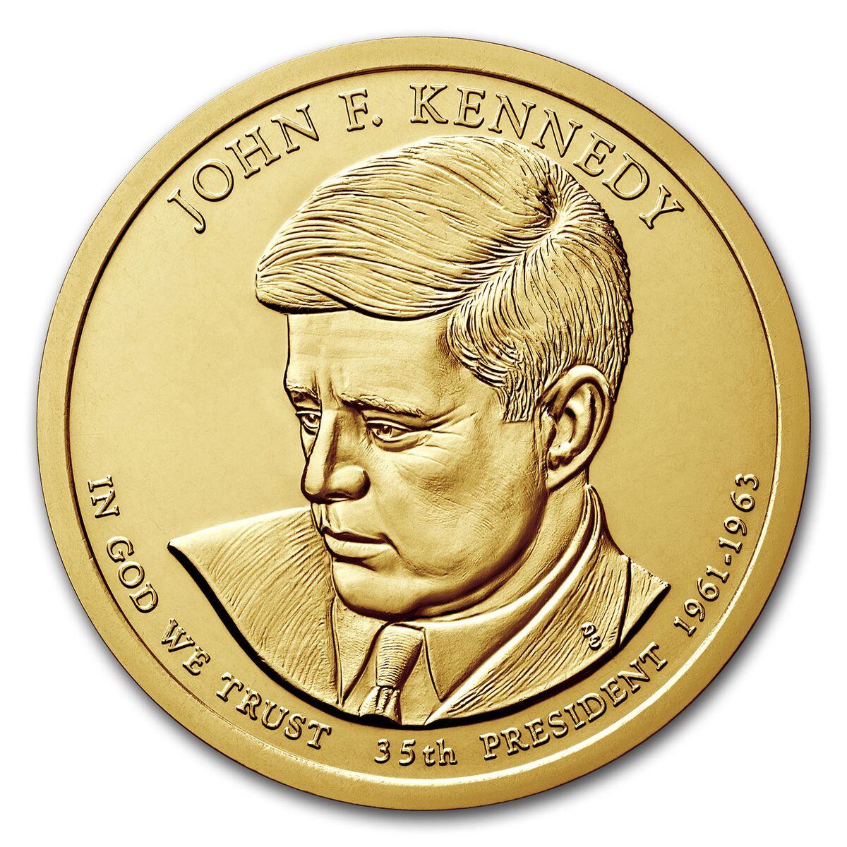 2015-D John F. Kennedy Presidential Dollar BU