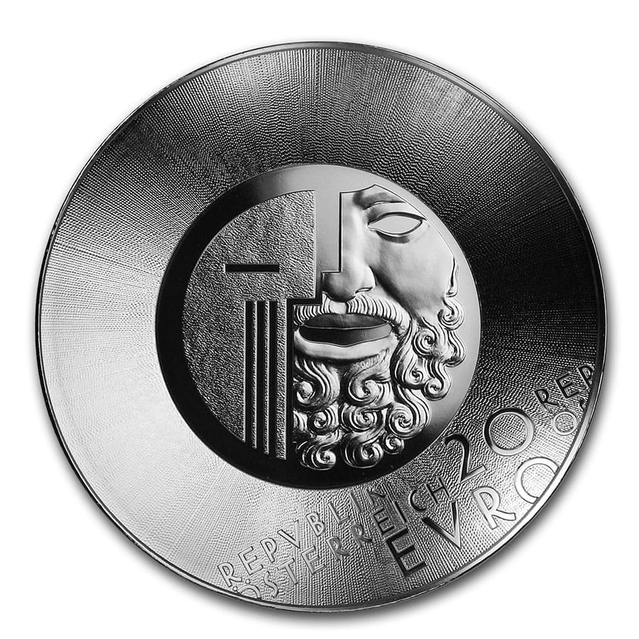 2020 Austria Silver €20 Centenary of the Salzburg Festival