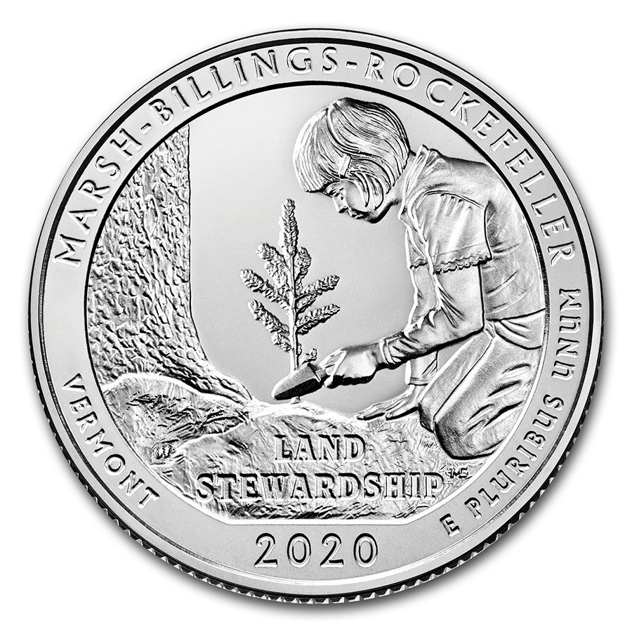 2020-D ATB Quarter Marsh-Billings-Rockefeller Historical Park BU