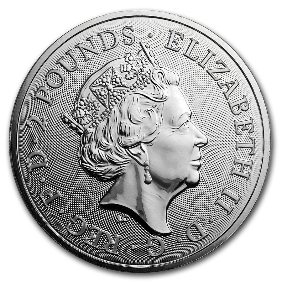 2020 Great Britain 1 oz Silver The Royal Arms BU