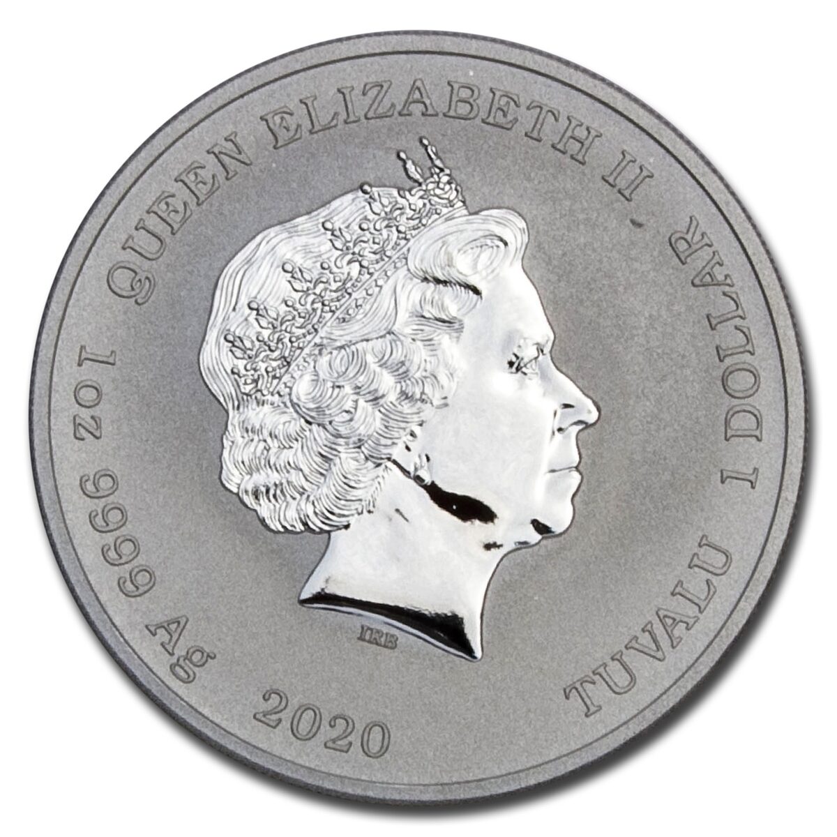 2020 Tuvalu 1 oz Silver James Bond 007 BU
