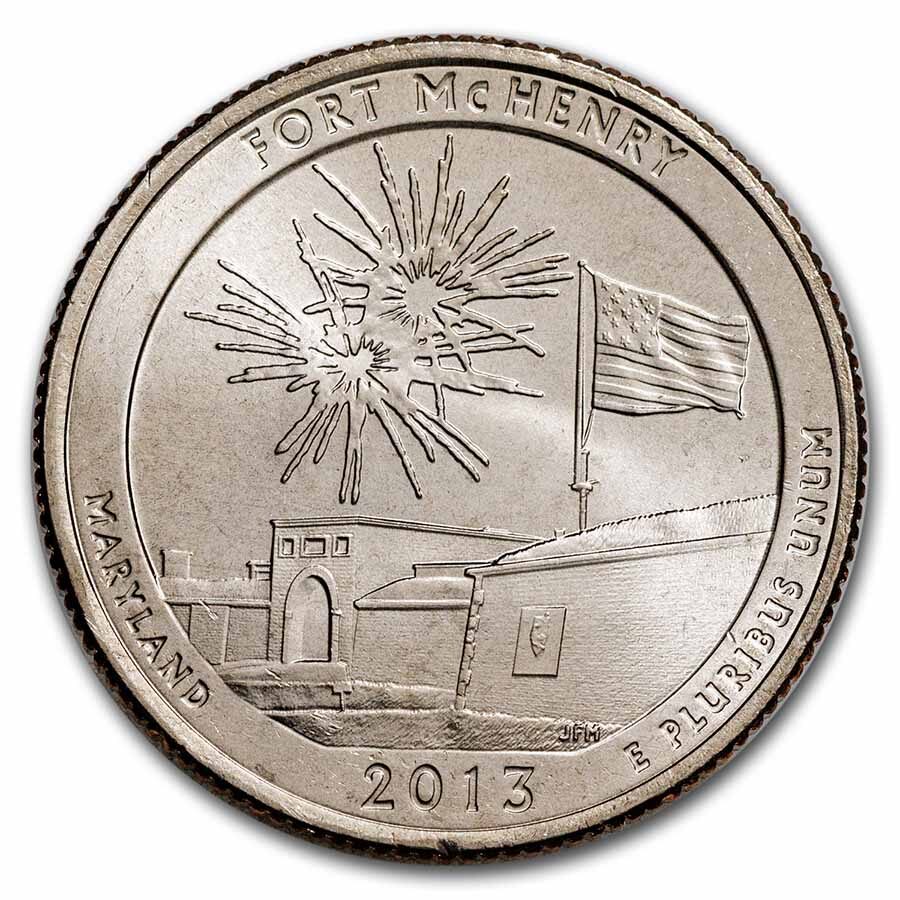 2013-P ATB Quarter Ft. McHenry National Monument/Shrine BU