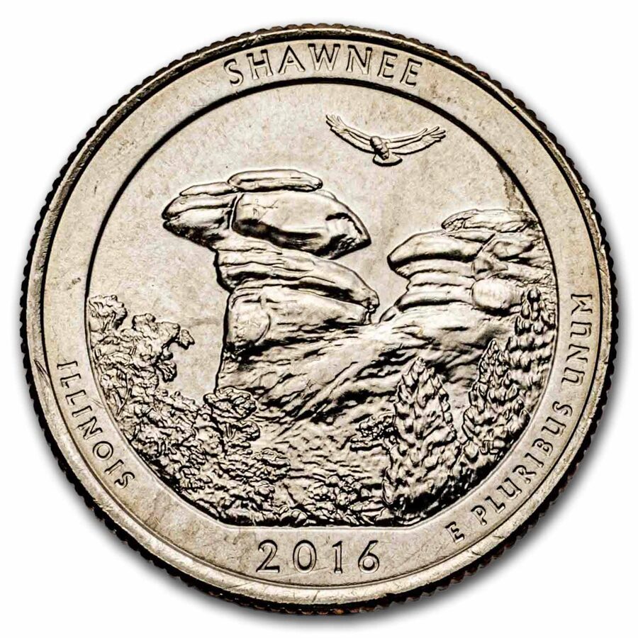 2016-P ATB Quarter Shawnee National Forest BU
