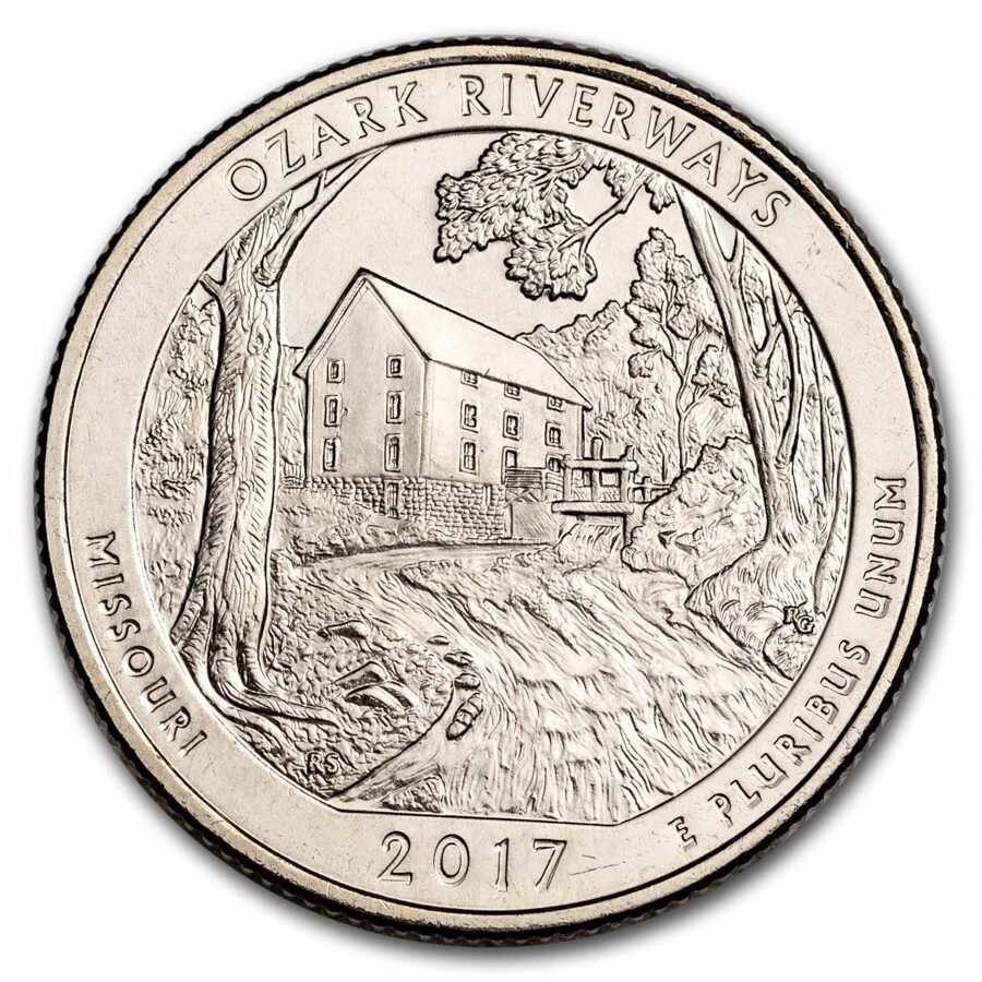 2017-P ATB Quarter Ozark National Scenic Riverways BU
