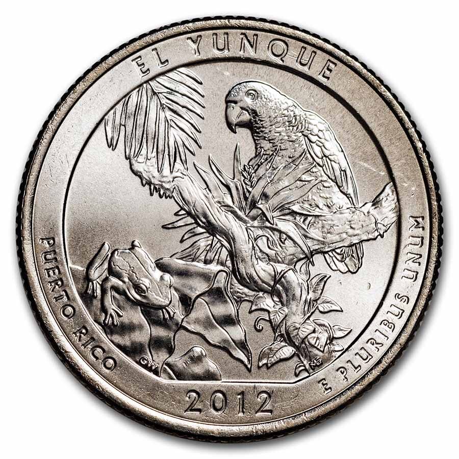 2012-D ATB Quarter El Yunque National Forest BU