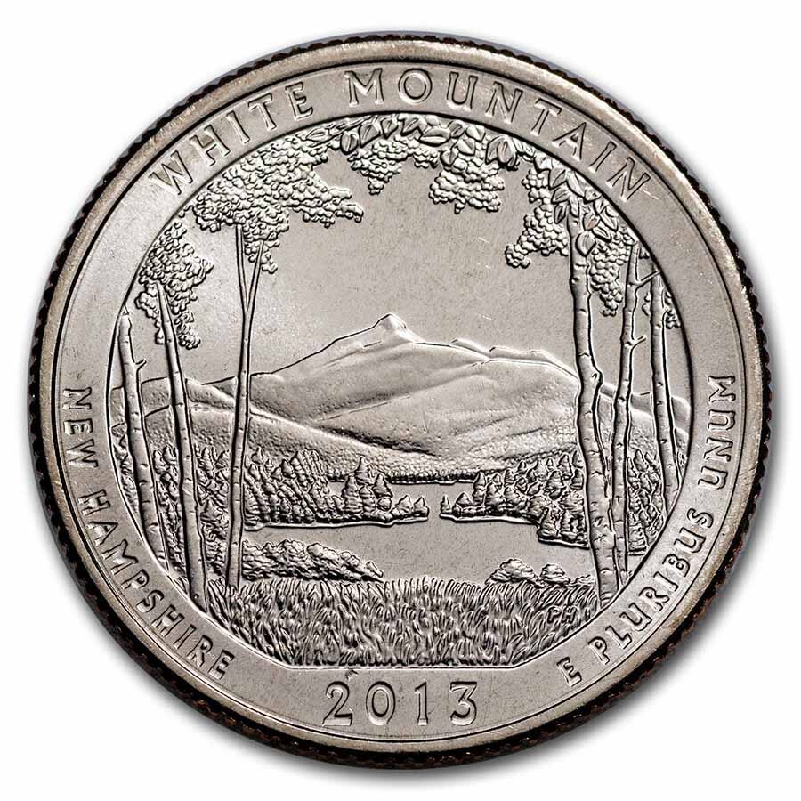 2013-D ATB Quarter White Mountain National Forest BU