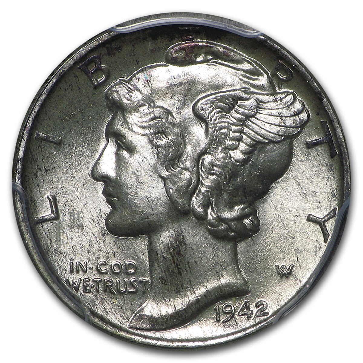 1942 Mercury Dime MS-66 PCGS