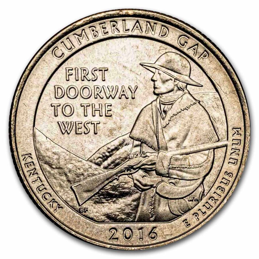 2016-D ATB Quarter Cumberland Gap National Historical Park BU