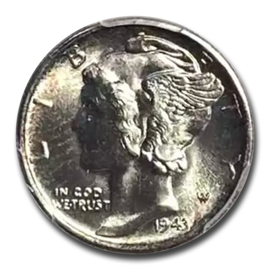 1943-S Mercury Dime MS-66 PCGS (FB)
