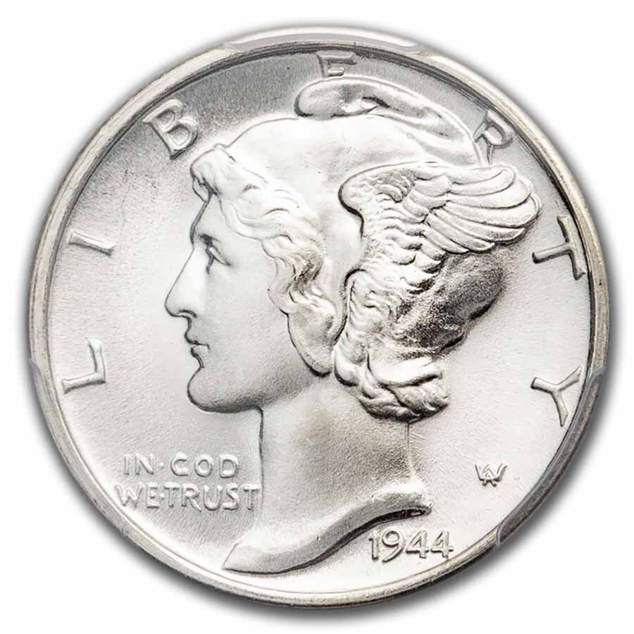 1944-D Mercury Dime MS-67 PCGS (FB)