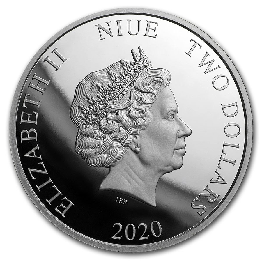 2020 Niue 1 oz Silver Batman '66: The Joker