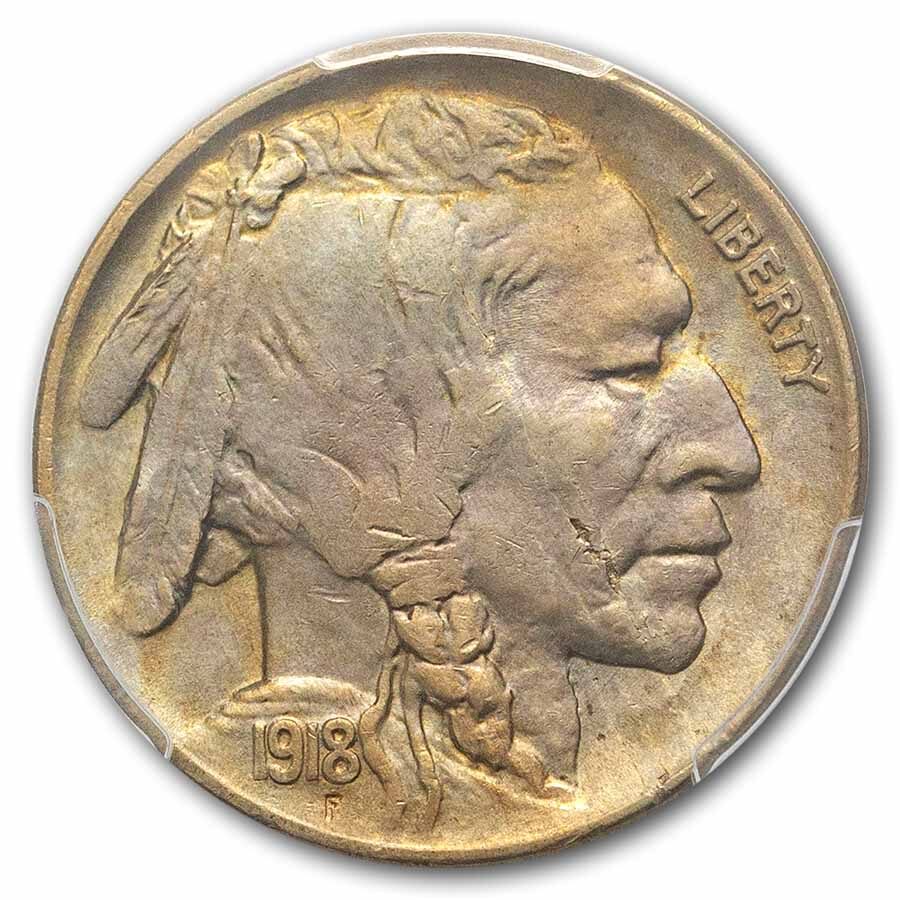 1918 Buffalo Nickel MS-64 PCGS