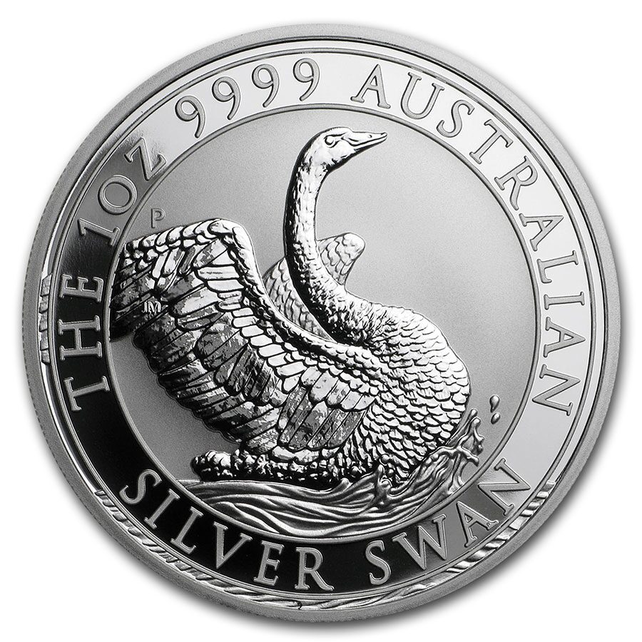 2020 Australia 1 oz Silver Swan MS-70 NGC (ER)