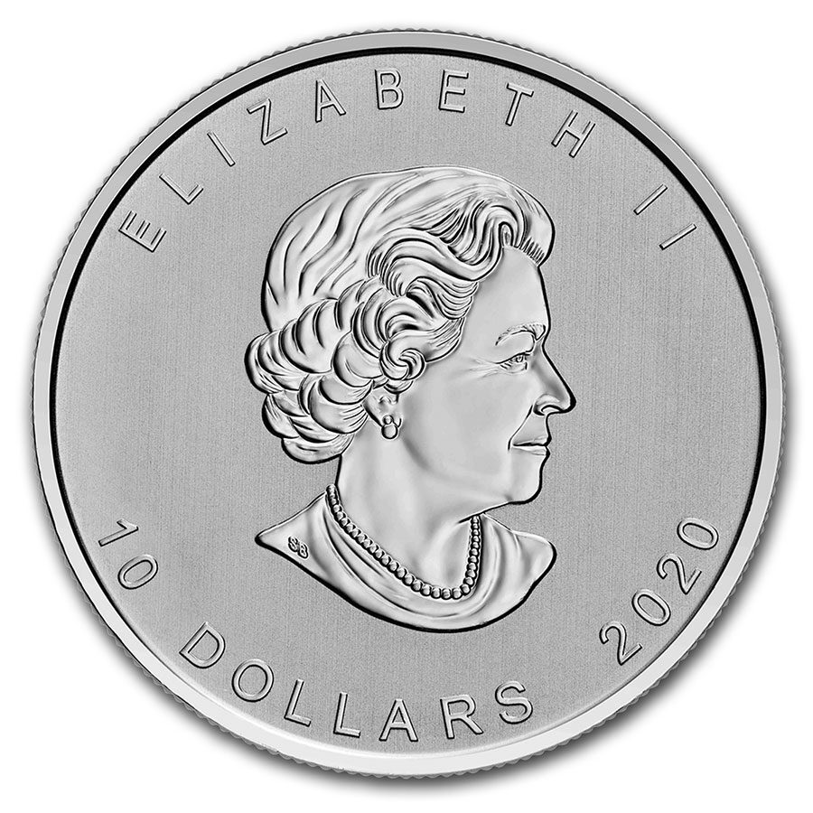 2020 Canada 2 oz $10 Silver Canadian Goose