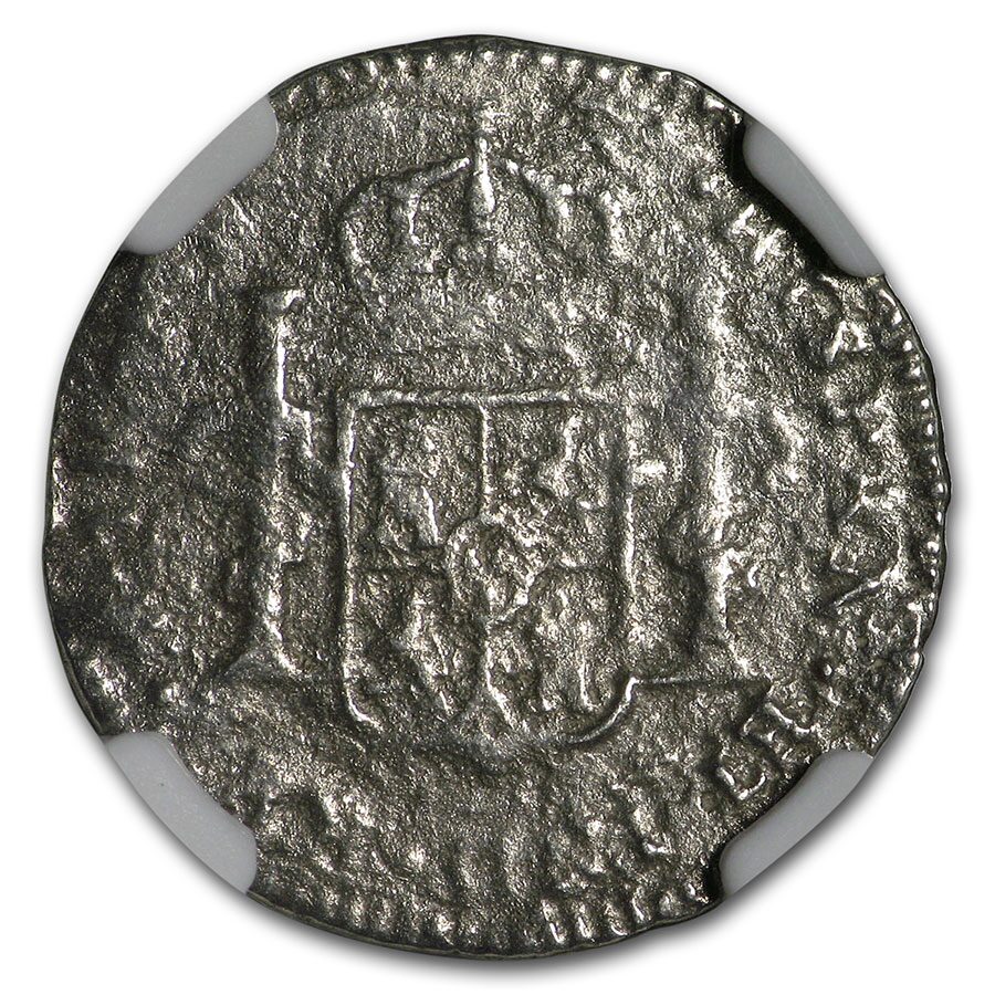 Spanish Colonial Silver Real Chas. III Genuine NGC (El Cazador)