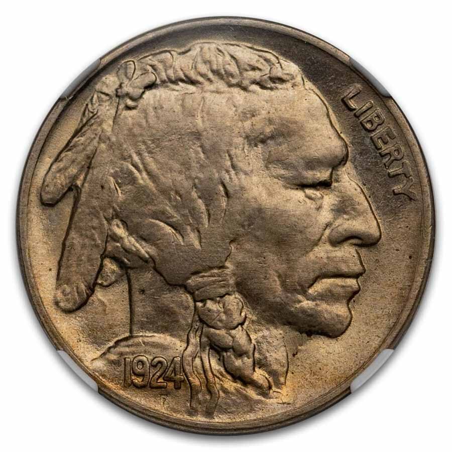 1924 Buffalo Nickel MS-65 NGC