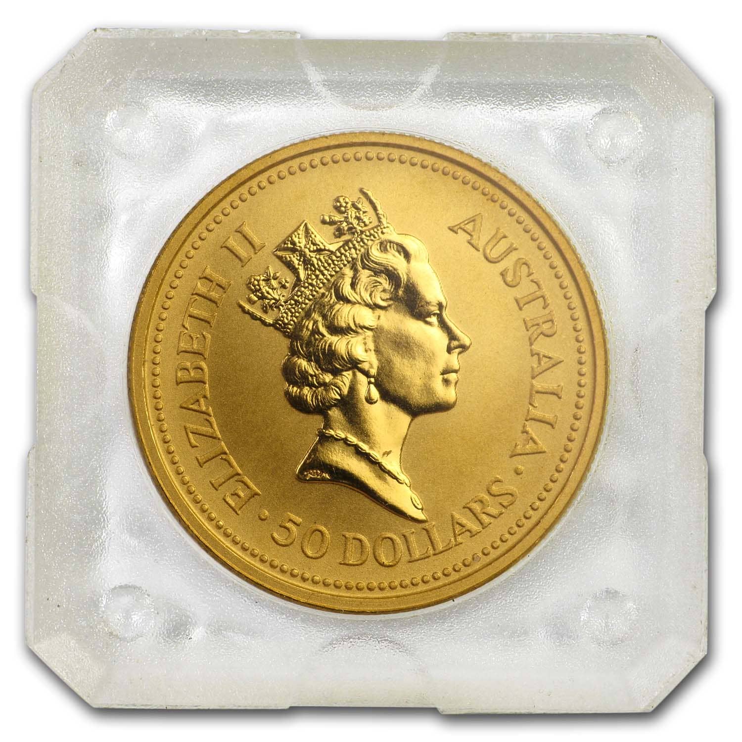 1993 Australia 1/2 oz Gold Kangaroo BU
