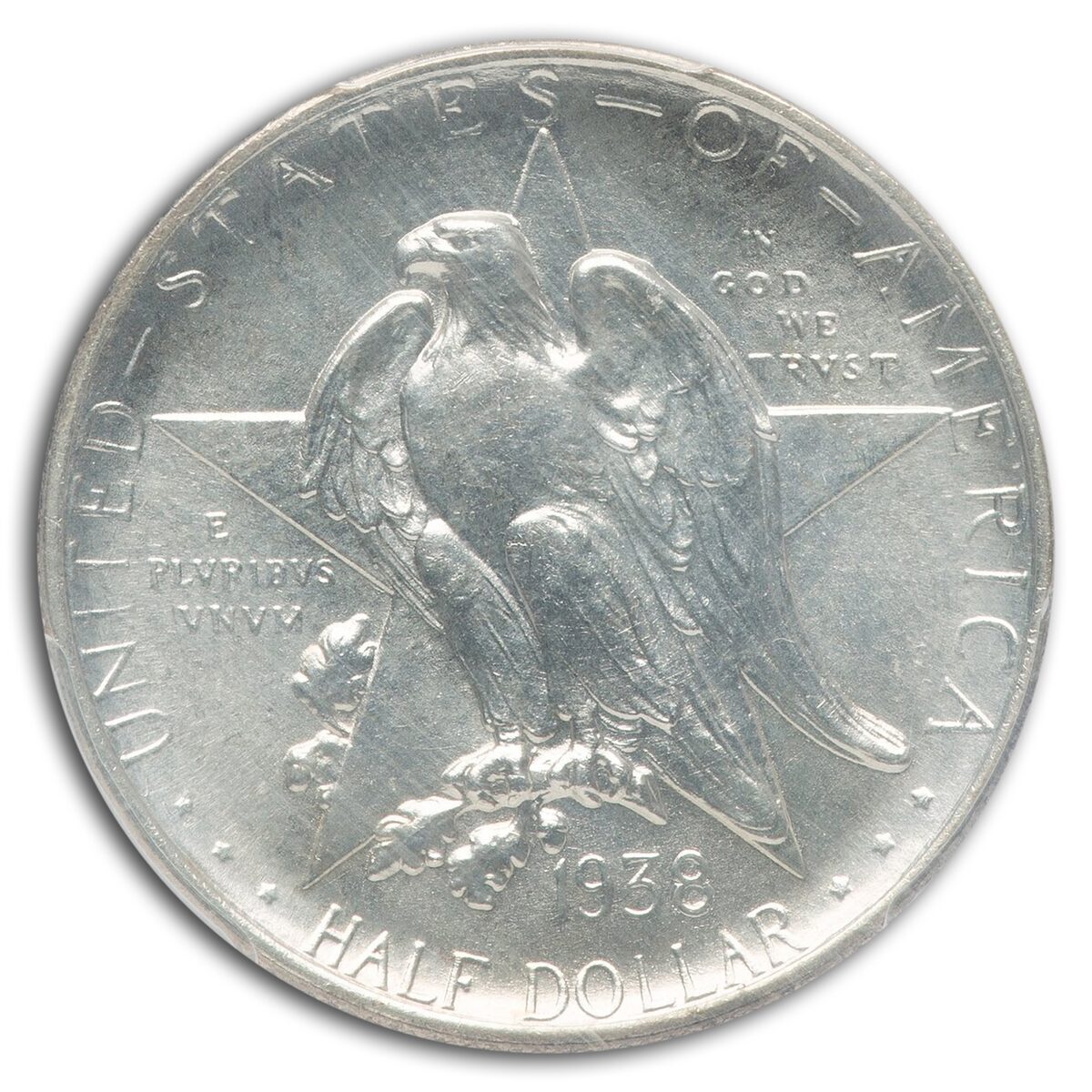 1938 Texas Independence Centennial Half Dollar MS-66 PCGS