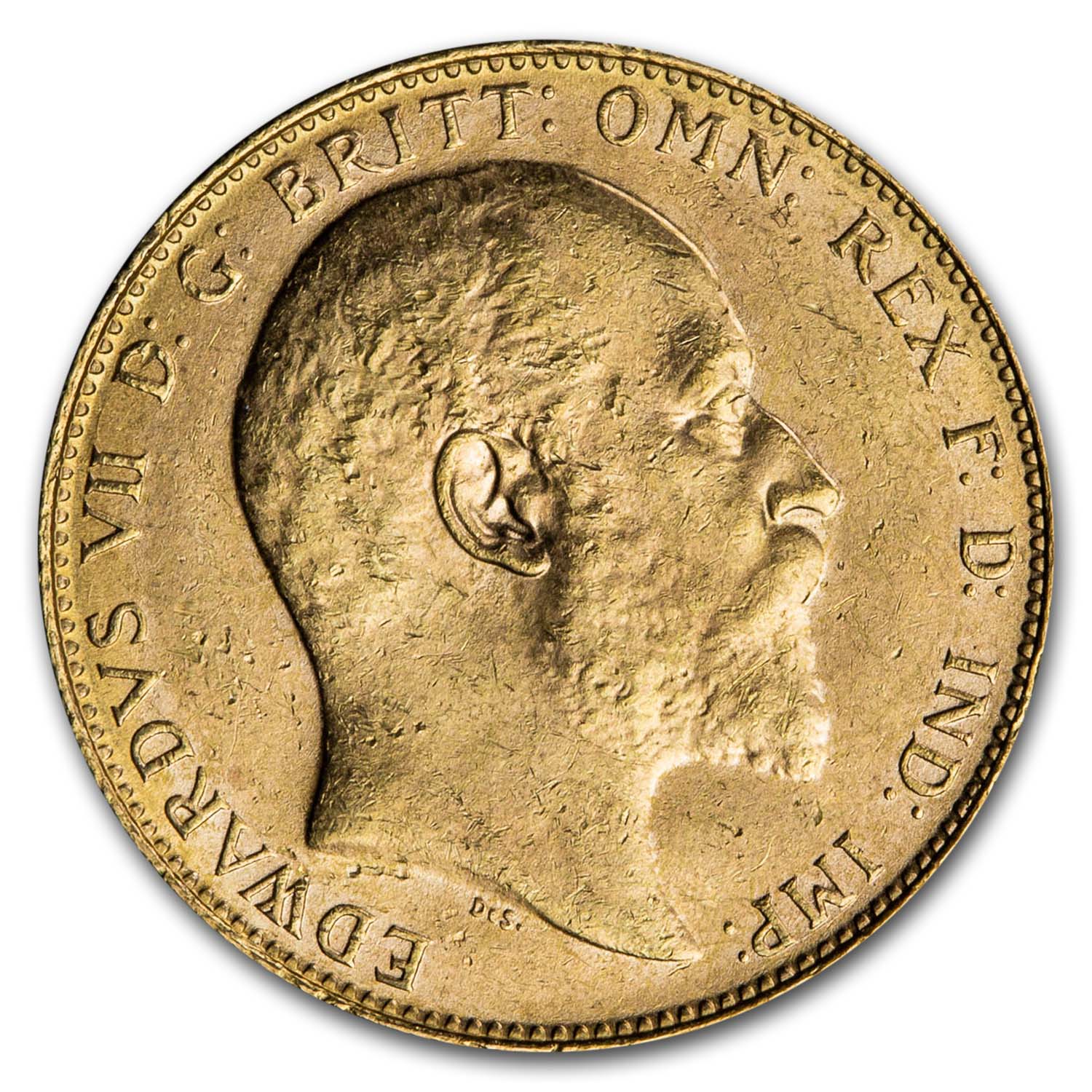 1908-P Australia Gold Sovereign Edward VII BU