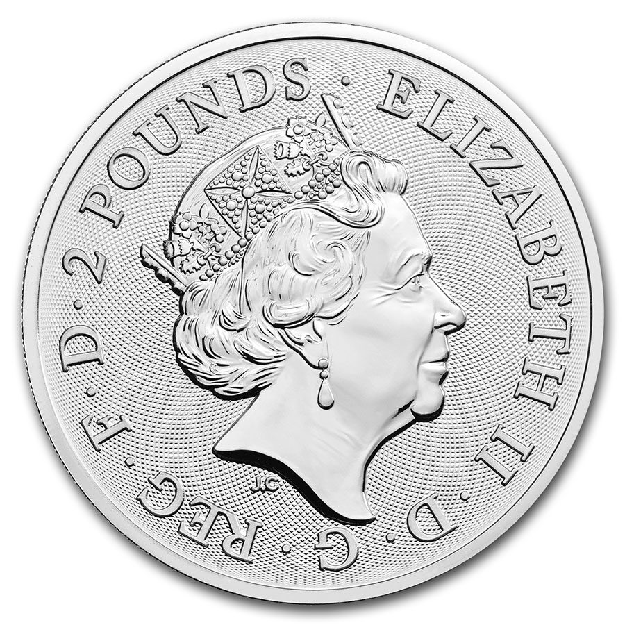 2020 Great Britain 1 oz Silver Music Legends: Queen BU