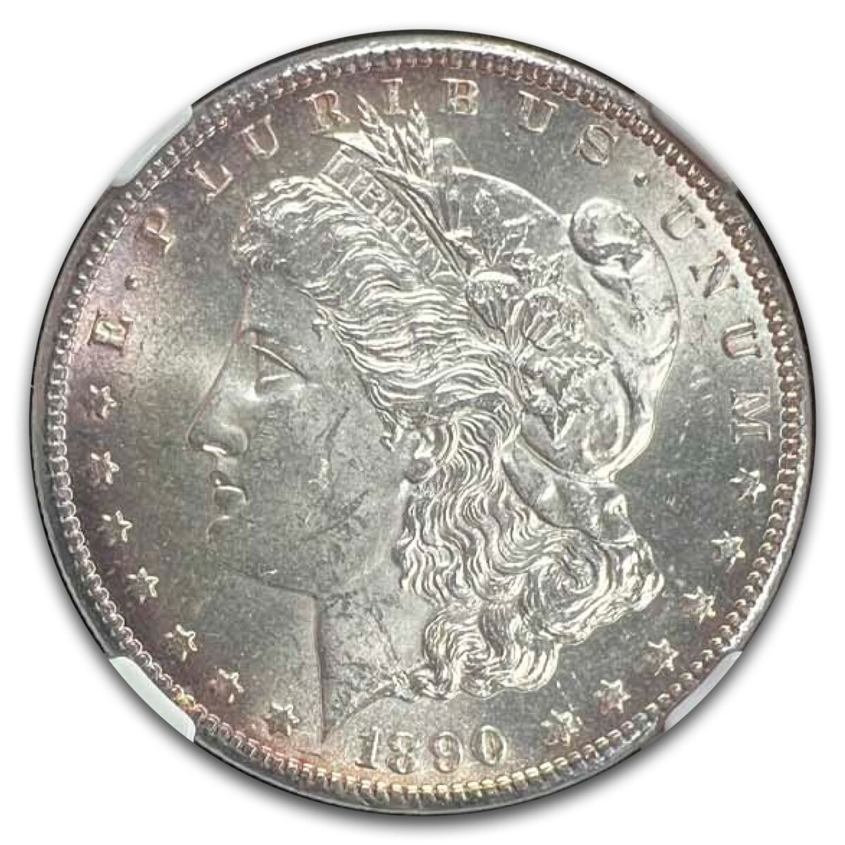 1890-CC Morgan Dollar MS-63 NGC