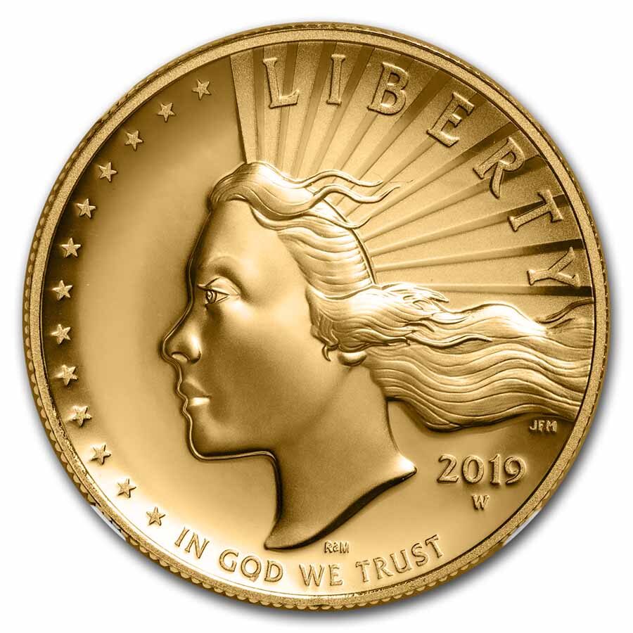2019-W High Relief American Liberty Gold SP-70 NGC