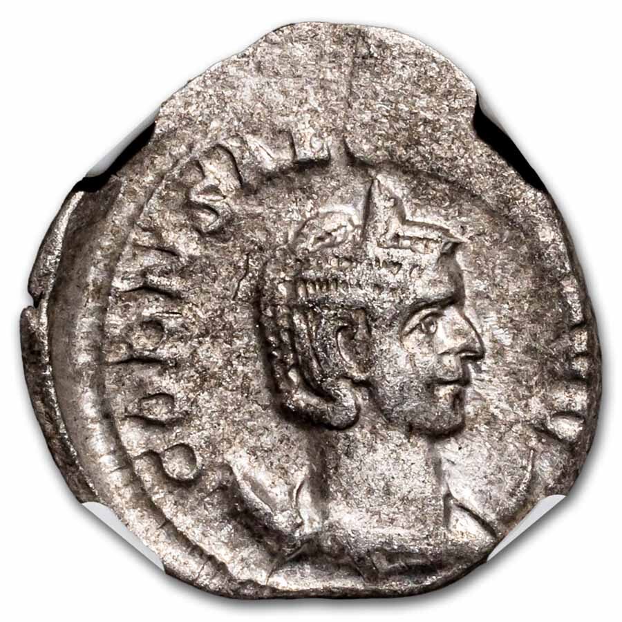 Roman Double Denarius Salonina (254-268 AD) VF NGC