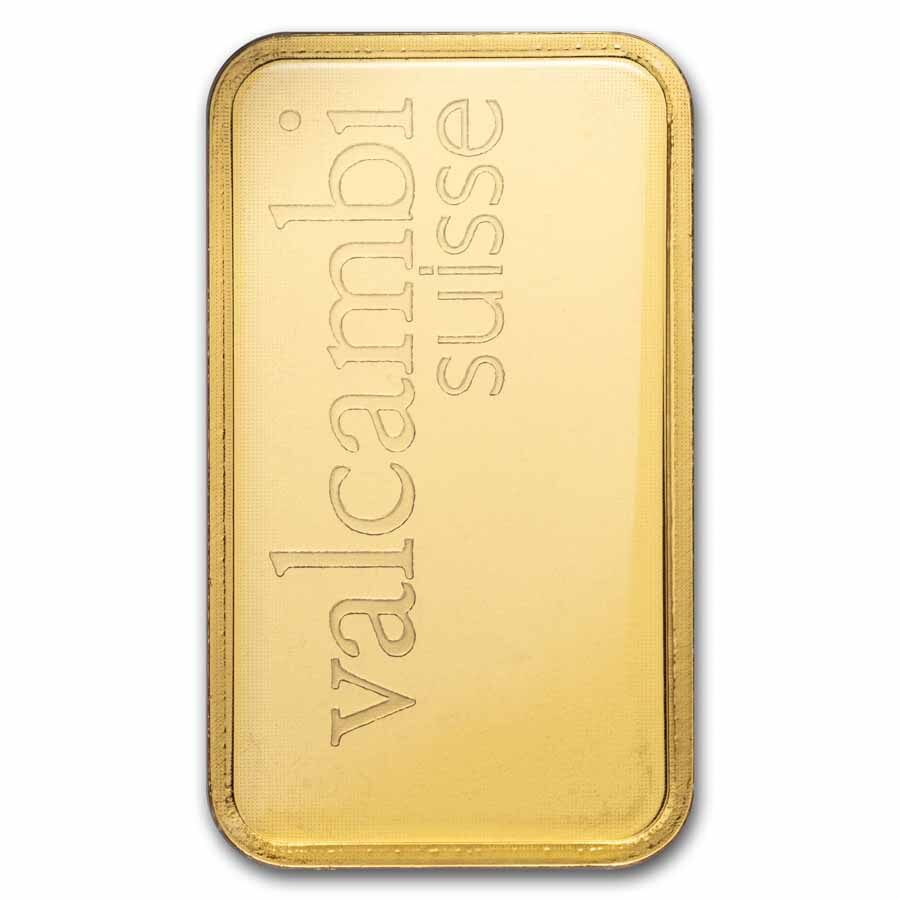 1/2 oz Gold Bar - Valcambi (In Assay)