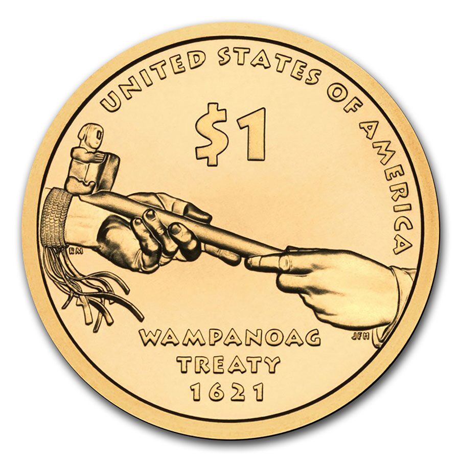 2011-S Native Amer $1 - Wampanoag Treaty Gem Proof