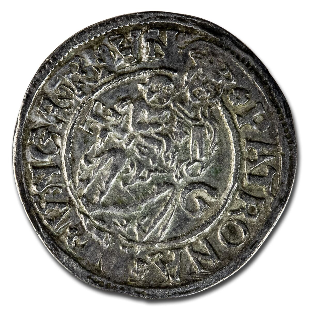 1500s-1600s KB Hungary Silver Denar XF (Random)