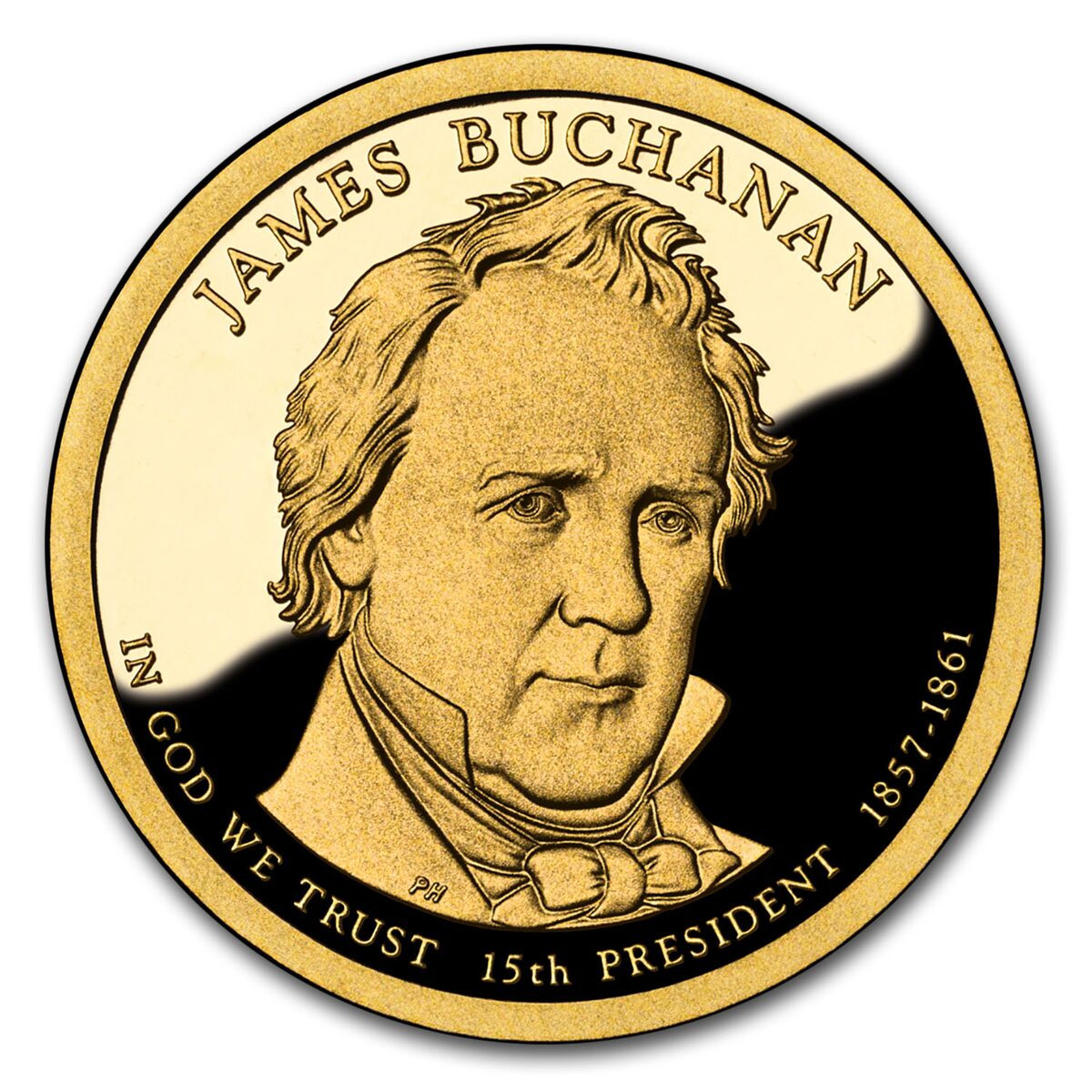 2010-S James Buchanan Presidential Dollar Proof