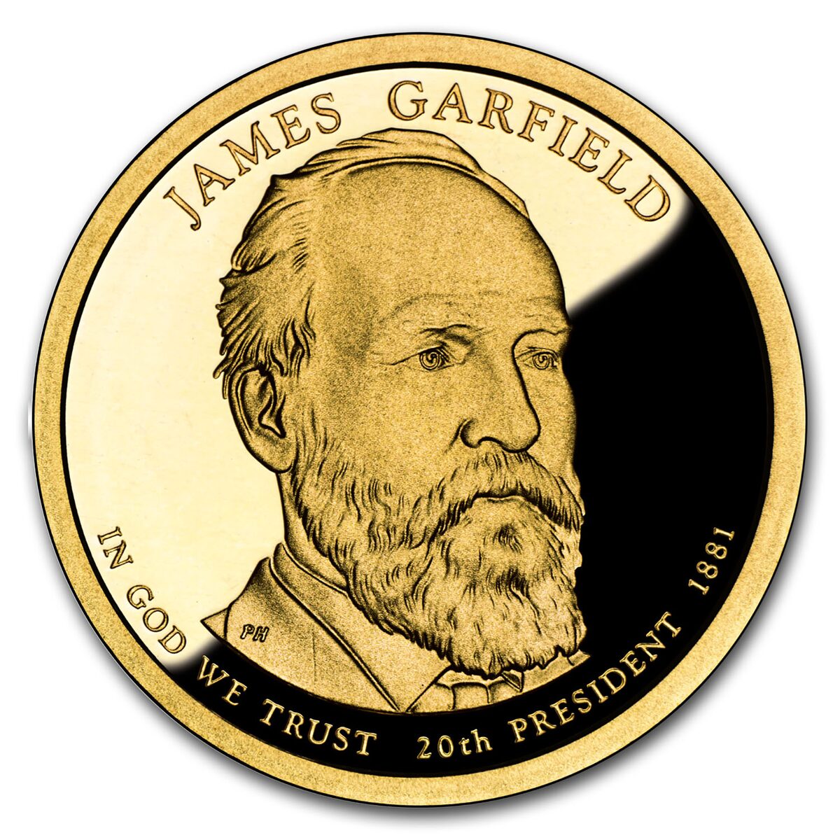 2011-S James Garfield Presidential Dollar Proof