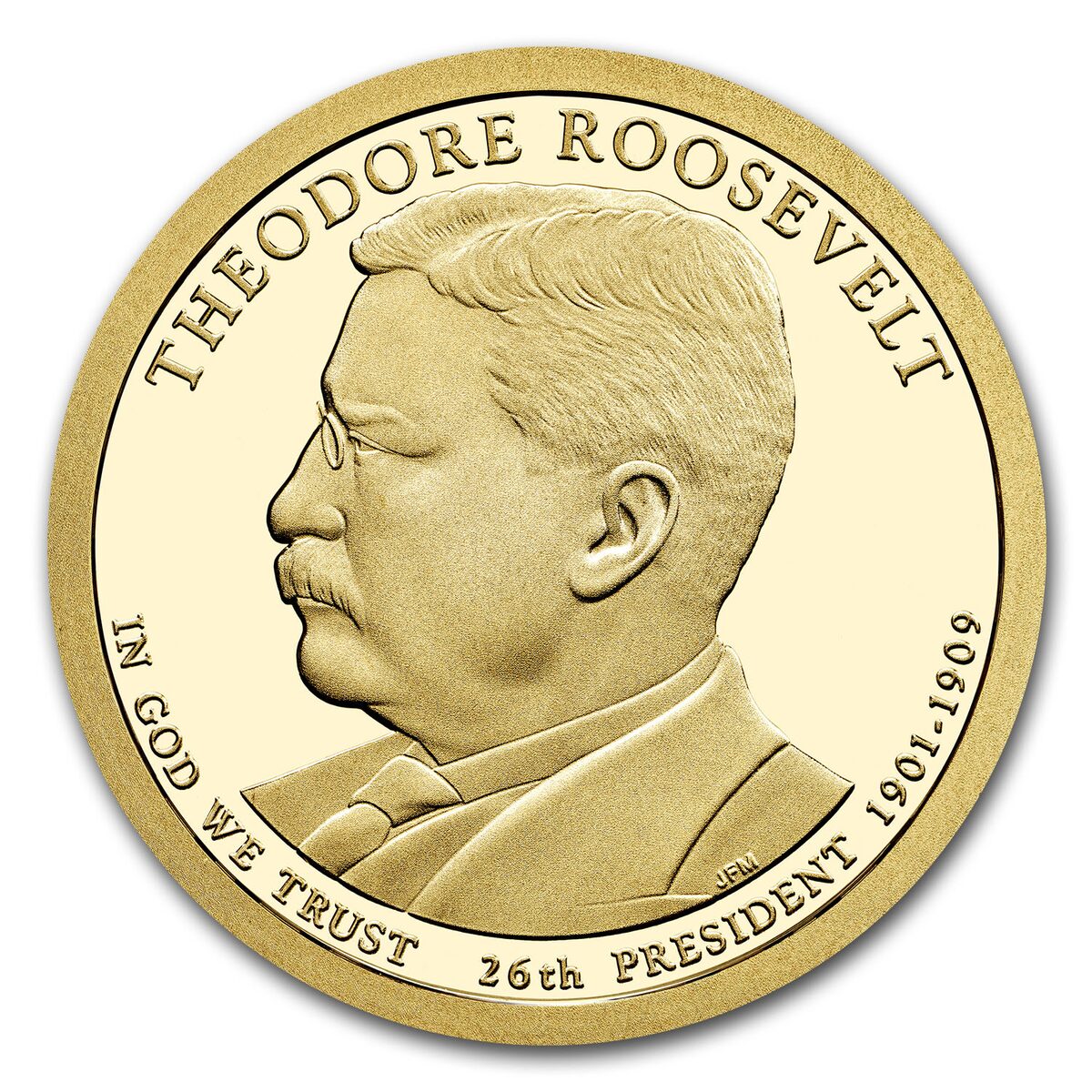 2013-S Theodore Roosevelt Presidential Dollar Proof
